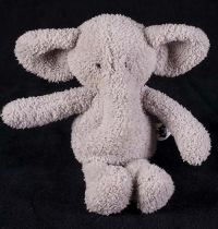 Jelly Cat Beddy Bye Elly Gray Elephant Plush Lovey Toy
